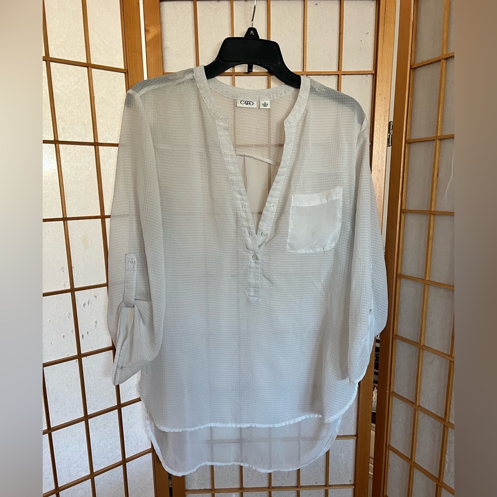 Cato Sheer Top
